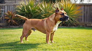 Staffies and Skin Problems: How Australian Dry Dog Food Builds Muscle While Calming Allergies