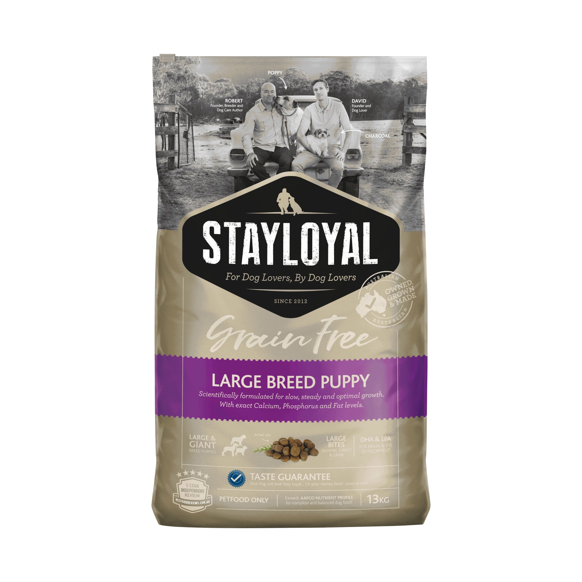 Grain free puppy food large breed hotsell