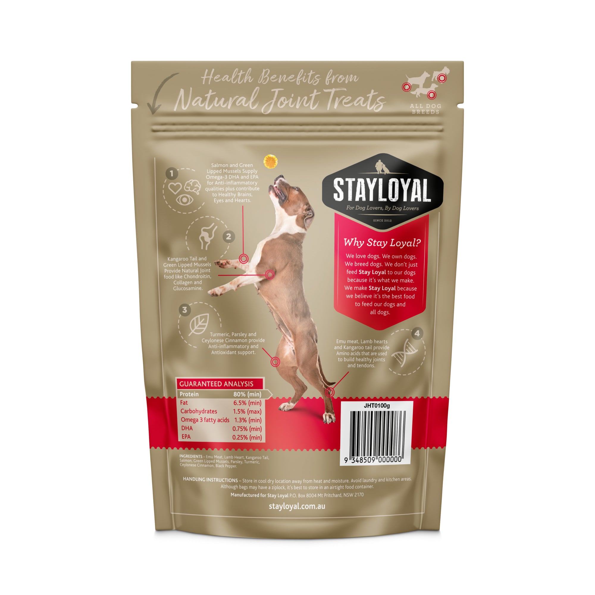Natural Joint Health Treats 100g